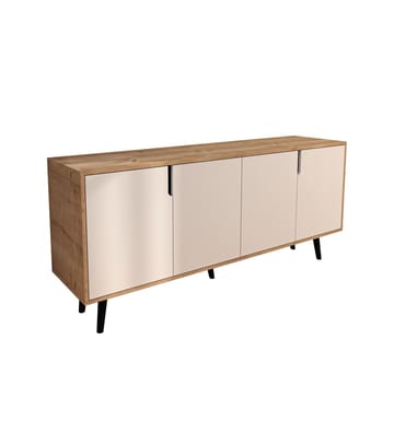 Latinara Konsollbord 180 cm - Sapphire eik, hvit - Oppbevaring - Oppbevaringsmøbler - Sideboard & skjenk