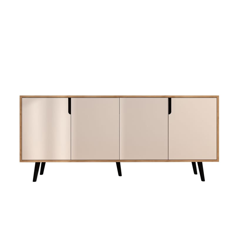 Latinara Konsollbord 180 cm, Sapphire eik, hvit