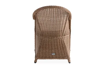 Lenestol Marcus Light m Pute - Naturbrun - Hagemøbler & utemiljø - Balkong & terrasse - Balkongmøbler - Balkongstoler