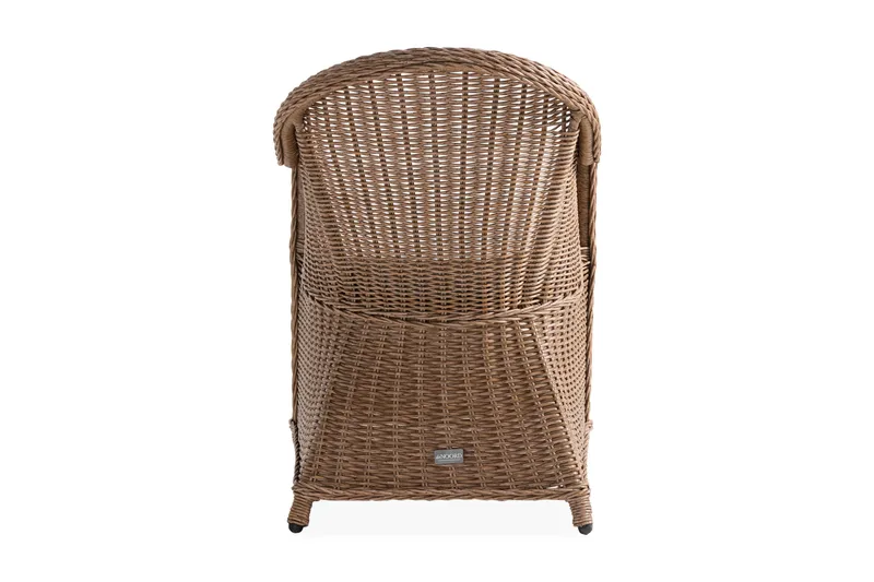 Lenestol Marcus Light m Pute - Naturbrun - Hagemøbler & utemiljø - Balkong & terrasse - Balkongmøbler - Balkongstoler