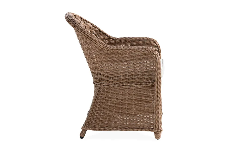 Lenestol Marcus Light m Pute - Naturbrun - Hagemøbler & utemiljø - Balkong & terrasse - Balkongmøbler - Balkongstoler