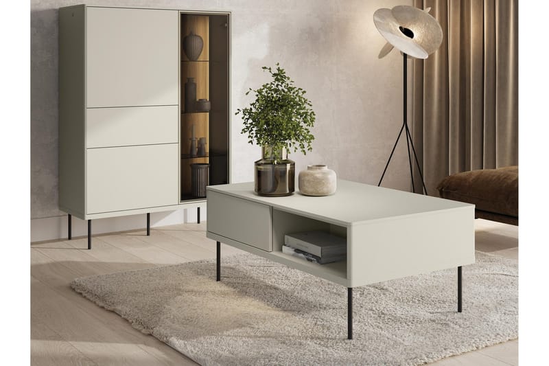 Levisa Møbelsett Til Stue - Cashmere - Oppbevaring - Oppbevaringsmøbler - Møbelsett til stue