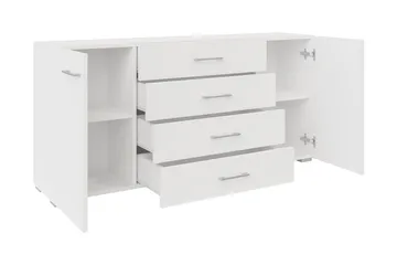 Lindesberg Møbelsett for Stue - Hvit - Oppbevaring - Oppbevaringsmøbler - Møbelsett til stue