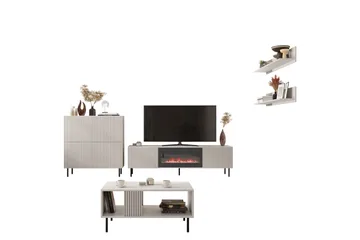 Lionel Møbelsett for Stue - Kashmir - Oppbevaring - Oppbevaringsmøbler - Møbelsett til stue