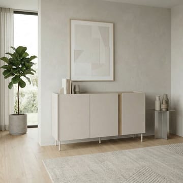 Lomar Konsoll 150x82,9x40,5 cm - Sandstein Naturlig eik - Oppbevaring - Oppbevaringsmøbler - Sideboard & skjenk