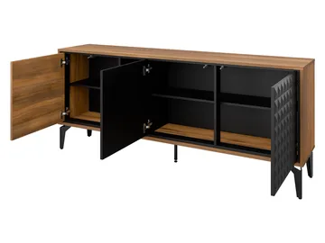 Lorvenn Skjenk 190x40 cm - Brun/Svart - Oppbevaring - Oppbevaringsmøbler - Sideboard & skjenk