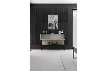 Luxe Møbelssett for Stue - Beige/Svart - Oppbevaring - Oppbevaringsmøbler - Møbelsett til stue