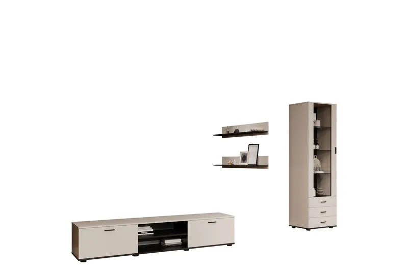 Lyrosen Møbelsett for Stue, Beige