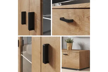 Lyrosen Møbelsett for Stue - Beige - Oppbevaring - Oppbevaringsmøbler - Møbelsett til stue