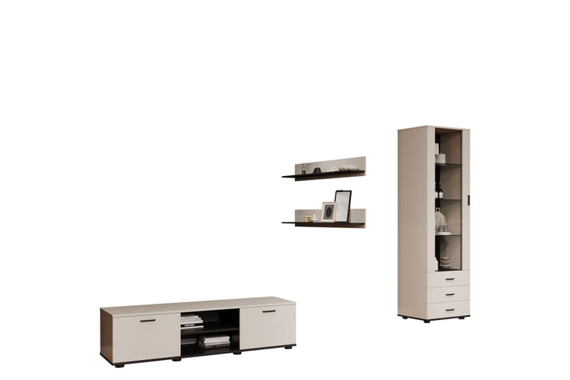 Lyrosen Møbelsett for Stue, Beige