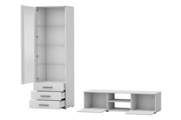 Lyrosen Møbelsett for Stue - Beige - Oppbevaring - Oppbevaringsmøbler - Møbelsett til stue