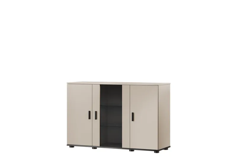 Lyrosen Skjenk 120 cm i Lyst Tre, Beige