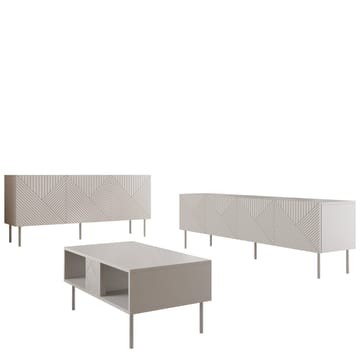 møbelsett Møbelsett ART DECO I beige - Oppbevaring - Oppbevaringsmøbler - Møbelsett til stue