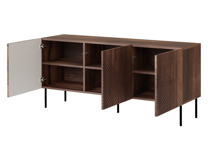 møbelsett Møbelsett ART DECO I beige - Oppbevaring - Oppbevaringsmøbler - Møbelsett til stue