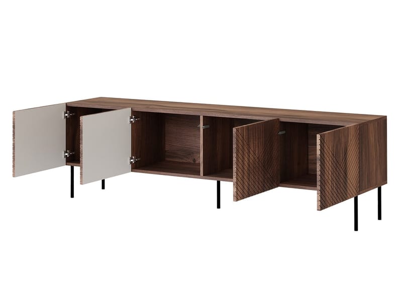 møbelsett Møbelsett ART DECO I beige - Oppbevaring - Oppbevaringsmøbler - Møbelsett til stue