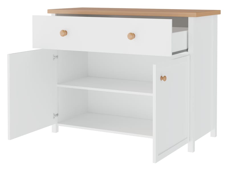 møbelsett Story Beige, eik - Beige, eik - Oppbevaring - Oppbevaringsmøbler - Møbelsett til stue