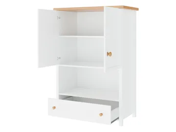 møbelsett Story Beige, eik - Beige, eik - Oppbevaring - Oppbevaringsmøbler - Møbelsett til stue