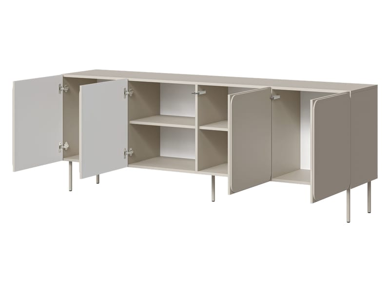 Marros Møbelsett Skjenk 200 cm - Beige - Oppbevaring - Oppbevaringsmøbler - Møbelsett til stue