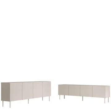 Marros Møbelsett Skjenk 200 cm - Beige - Oppbevaring - Oppbevaringsmøbler - Møbelsett til stue