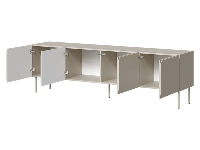 Marros Møbelsett Skjenk 200 cm - Beige - Oppbevaring - Oppbevaringsmøbler - Møbelsett til stue