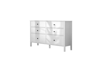 Meyric Hjørnekommode 154 cm - Natur/Hvit - Oppbevaring - Oppbevaringsmøbler - Kommode