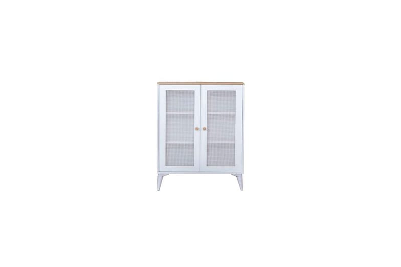 Mjudi Skjenk 90x41 cm - Natur/Hvit - Oppbevaring - Oppbevaringsmøbler - Sideboard & skjenk