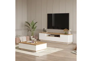 Anari Møbelsett til stuen - Hvit - Oppbevaring - Oppbevaringsmøbler - Møbelsett til stue