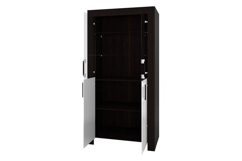 Cezar Mediamøbler - Beige / Brun - Oppbevaring - Oppbevaringsmøbler - Møbelsett til stue