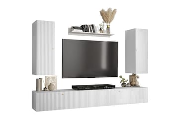 Dunvegan Möbelset För Vardagsrum White - Oppbevaring - Oppbevaringsmøbler - Møbelsett til stue