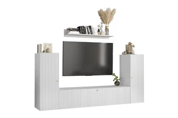 Dunvegan Möbelset För Vardagsrum White - Oppbevaring - Oppbevaringsmøbler - Møbelsett til stue