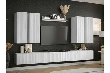 Dunvegan Möbelset För Vardagsrum White - Oppbevaring - Oppbevaringsmøbler - Møbelsett til stue