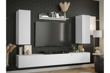 Dunvegan Möbelset För Vardagsrum White - Oppbevaring - Oppbevaringsmøbler - Møbelsett til stue