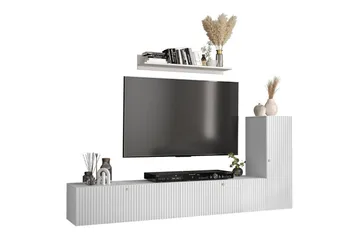 Dunvegan Möbelset För Vardagsrum White - Oppbevaring - Oppbevaringsmøbler - Møbelsett til stue