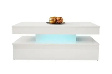 Glenndale Møbelsett For Stue - Hvid - Oppbevaring - Oppbevaringsmøbler - Møbelsett til stue