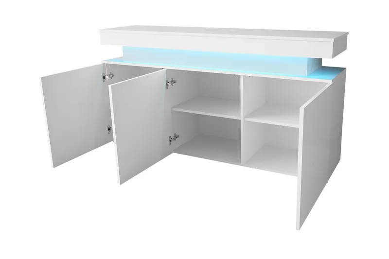 Glenndale Møbelsett For Stue - Svart - Oppbevaring - Oppbevaringsmøbler - Møbelsett til stue