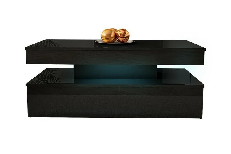 Glenndale Møbelsett For Stue - Svart - Oppbevaring - Oppbevaringsmøbler - Møbelsett til stue