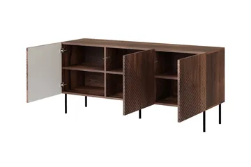 Juniskär Møbelsett Stue med TV-benk - Skjenk & Sofabord - Brun / Tre / Valnøtt - Oppbevaring - Oppbevaringsmøbler - Møbelsett til stue