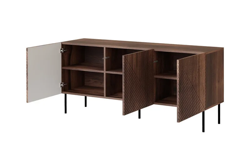 Juniskär Møbelsett Stue med TV-benk - Skjenk & Sofabord - Brun / Tre / Valnøtt - Oppbevaring - Oppbevaringsmøbler - Møbelsett til stue