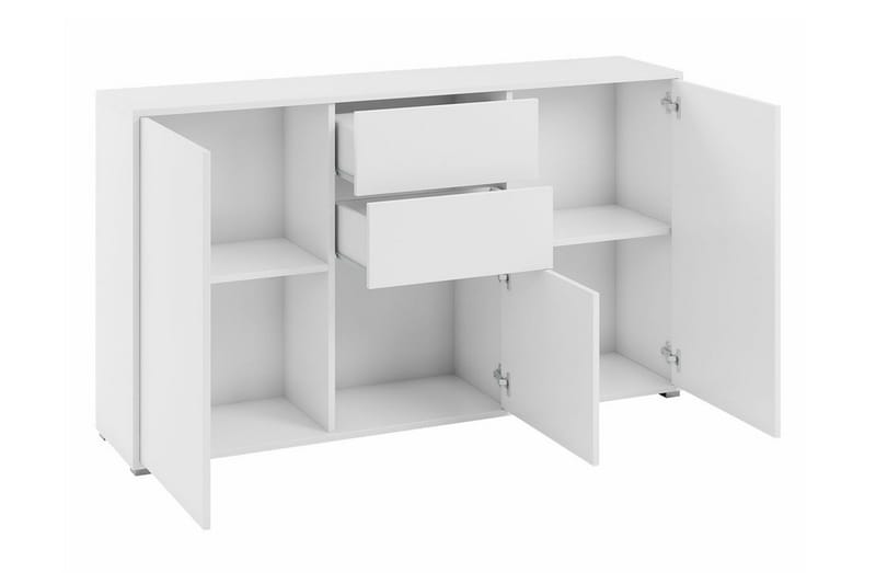 Kintore Möbelset För Vardagsrum White - Oppbevaring - Oppbevaringsmøbler - Møbelsett til stue
