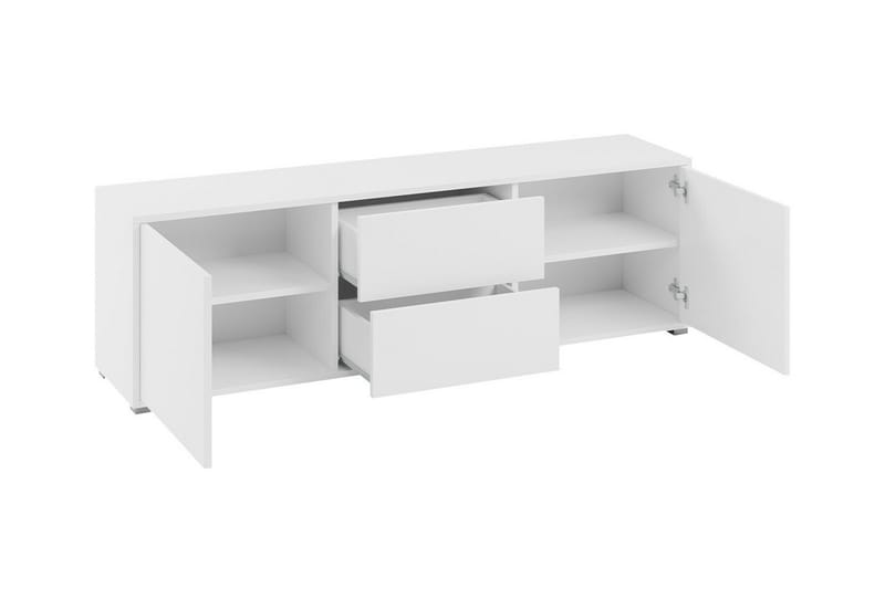 Kintore Möbelset För Vardagsrum White - Oppbevaring - Oppbevaringsmøbler - Møbelsett til stue
