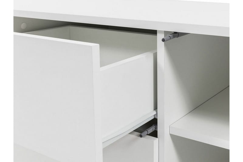 Kintore Möbelset För Vardagsrum White - Oppbevaring - Oppbevaringsmøbler - Møbelsett til stue