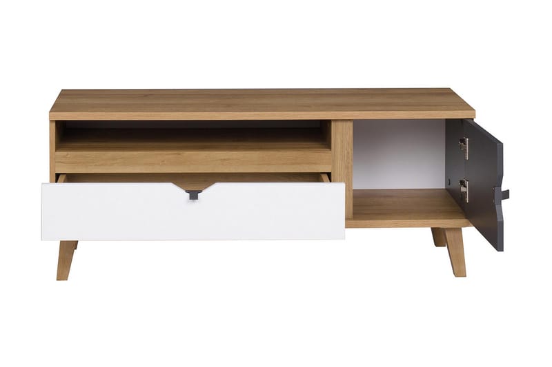 Memone Møbelsett Stue - Beige / Grå /  Hvit - Oppbevaring - Oppbevaringsmøbler - Møbelsett til stue