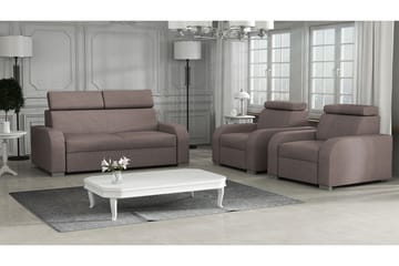 Oslo Stuesett - Brun - Oppbevaring - Oppbevaringsmøbler - Møbelsett til stue