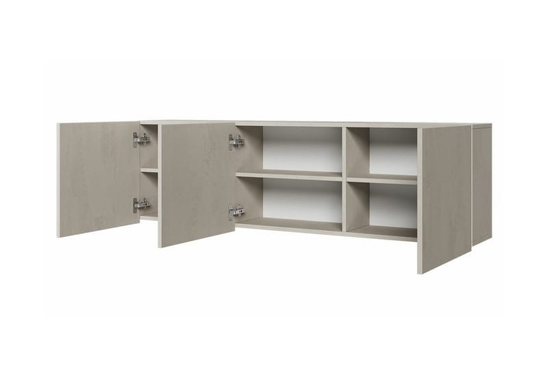 Rathmore Møbelsett For Stuen - Grå - Oppbevaring - Oppbevaringsmøbler - Møbelsett til stue