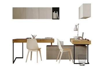 Rathmore Møbelsett For Stuen - Svart - Oppbevaring - Oppbevaringsmøbler - Møbelsett til stue