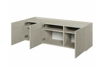 Rathmore Møbelsett For Stuen - Svart - Oppbevaring - Oppbevaringsmøbler - Møbelsett til stue