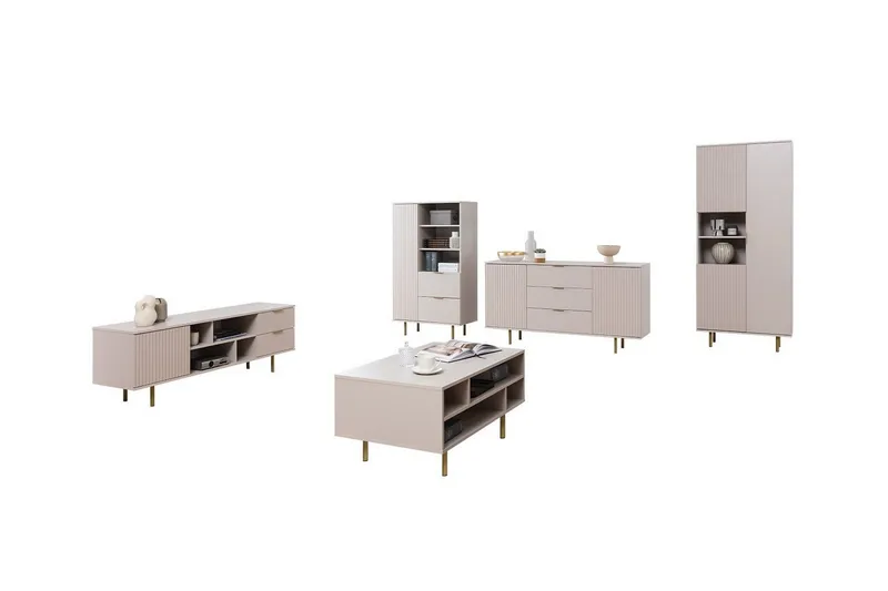 Staffin Møbelsett for Stue, Cashmere