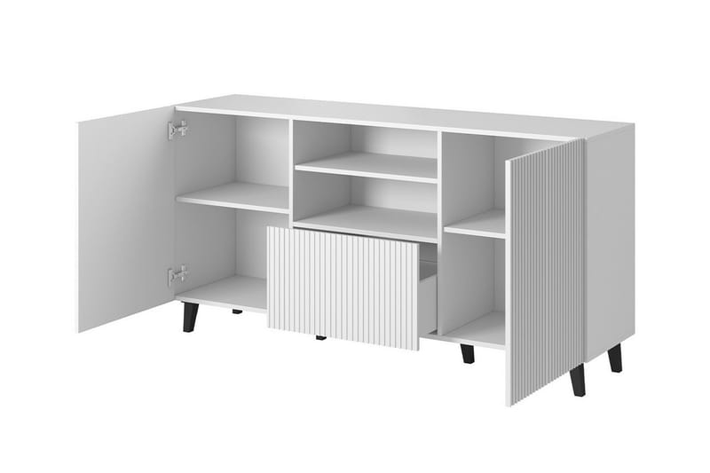 Strontian Möbelset För Vardagsrum Scandinavian Choice White - Oppbevaring - Oppbevaringsmøbler - Møbelsett til stue