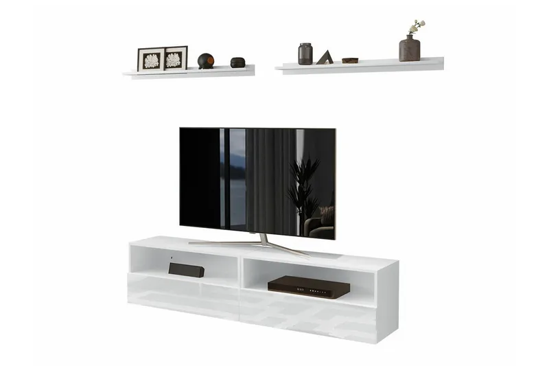 Summerville Möbelset För Vardagsrum White