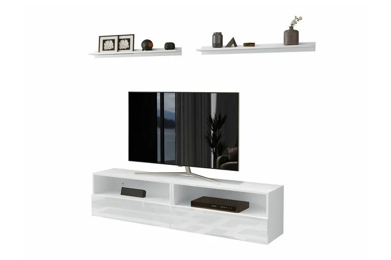 Summerville Möbelset För Vardagsrum White